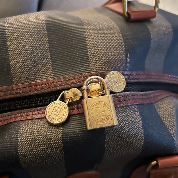 Vintage Fendi authentic purse. Very good condition slightly worn on bottom - Picture 2 of 8